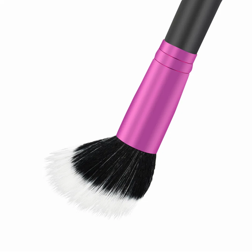 Latest Design Professional Stippling Brush with Synthetic Hair Duo Fiber Makeup Brush